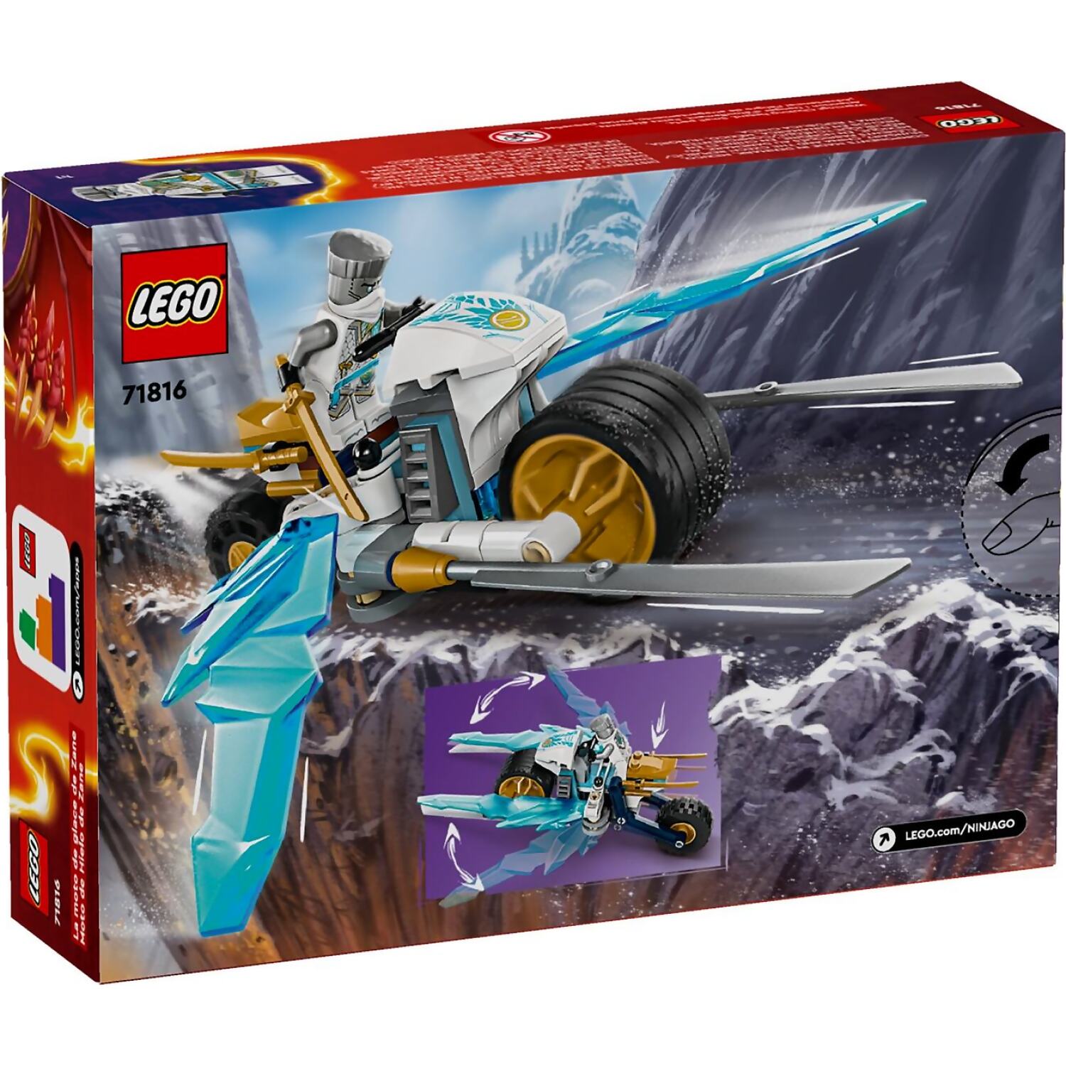 LEGO® 71816 Zane's Ice Motorcycle - NINJAGO®