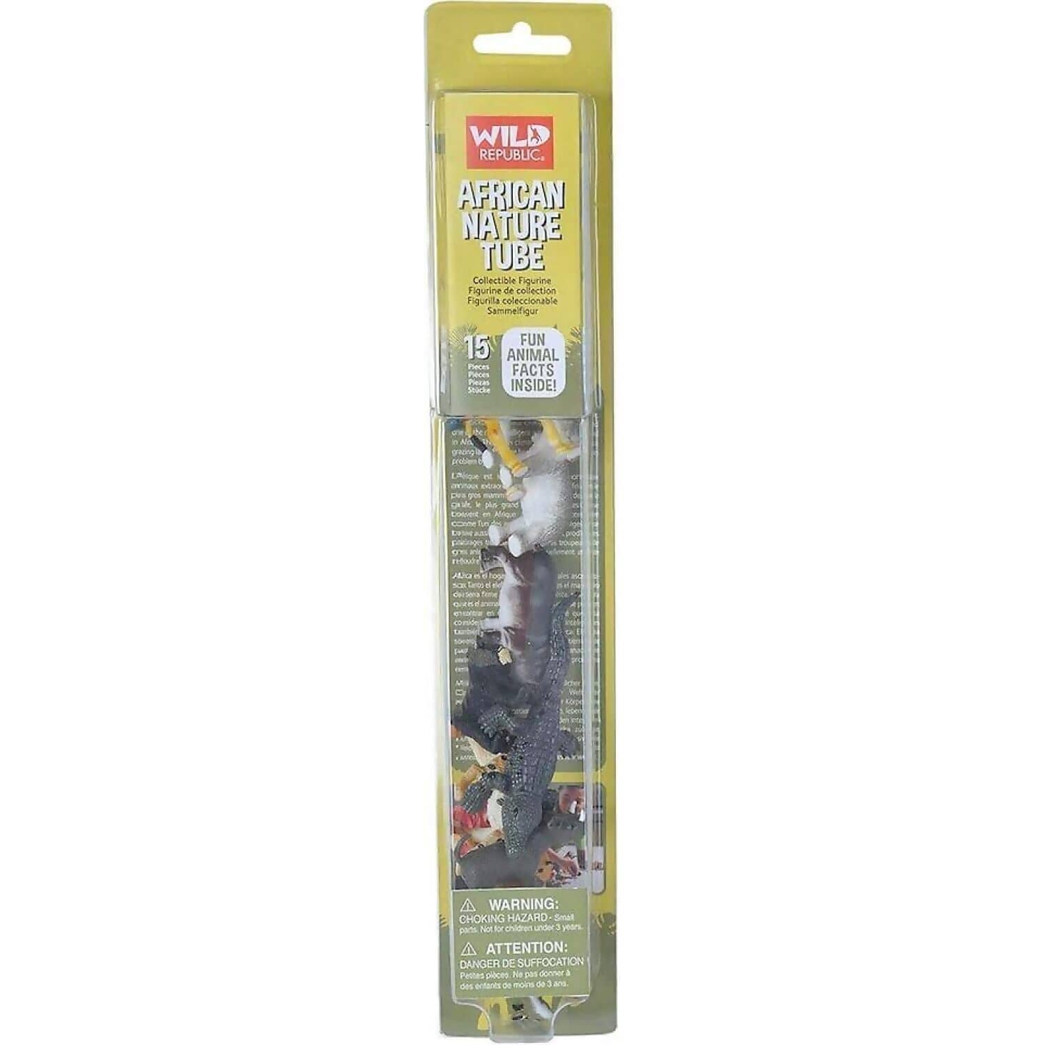 Wild Republic - African Wildlife Assorted Nature Figurines Tube