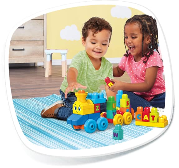 MEGA BLOKS - ABC Learning Train - Fisher-Price