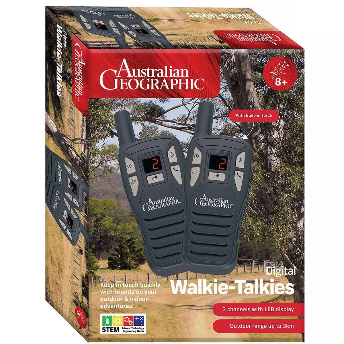 Australian Geographic - Kids Digital Adventure Two-Way Radio Playset