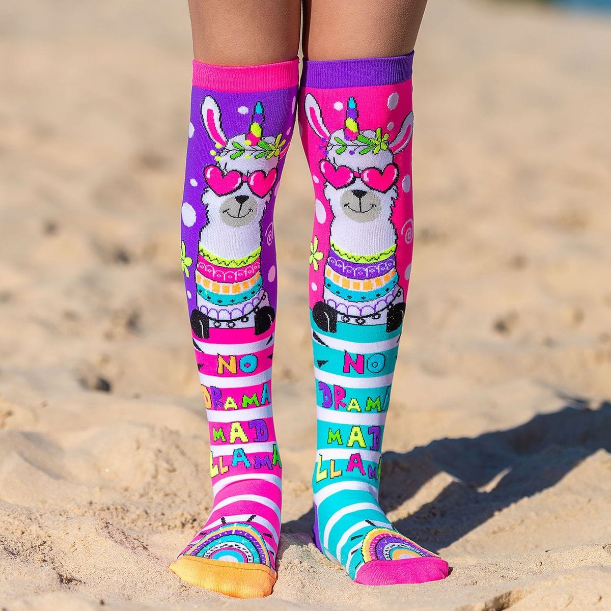 Madmia - Llama Drama Socks Kids & Adults Age 6y+