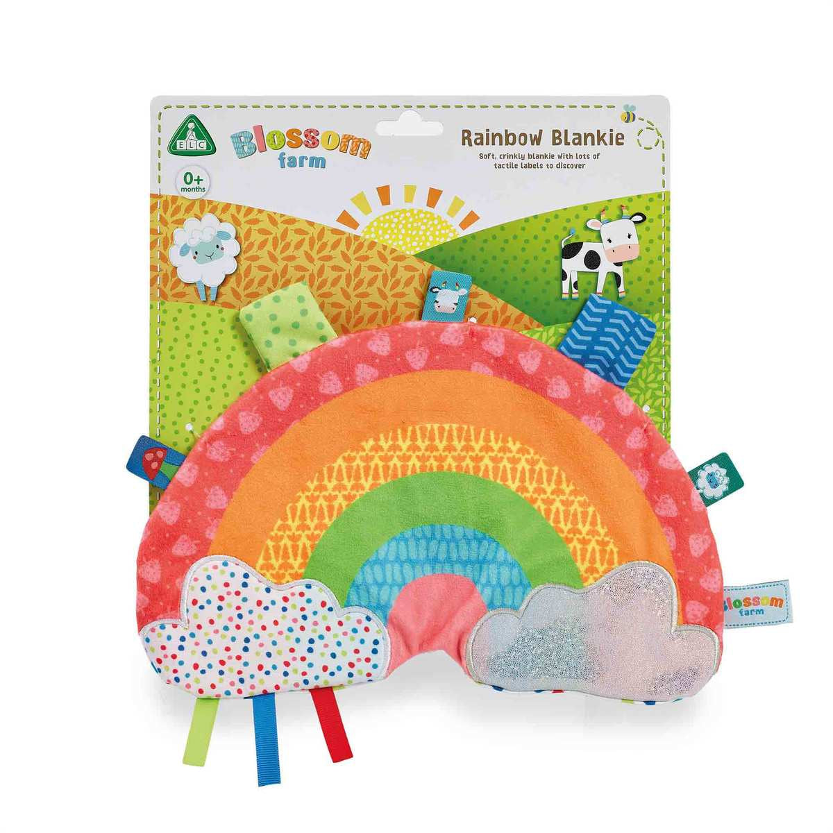 Early Learning Centre - Blossom Farm Rainbow Blankie