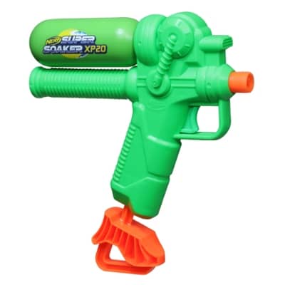 Nerf - Super Soaker Xp20-ap Water Blaster Tank Made With Recycled Plastic Air-pressurized Continuous Water Blast Hasbro