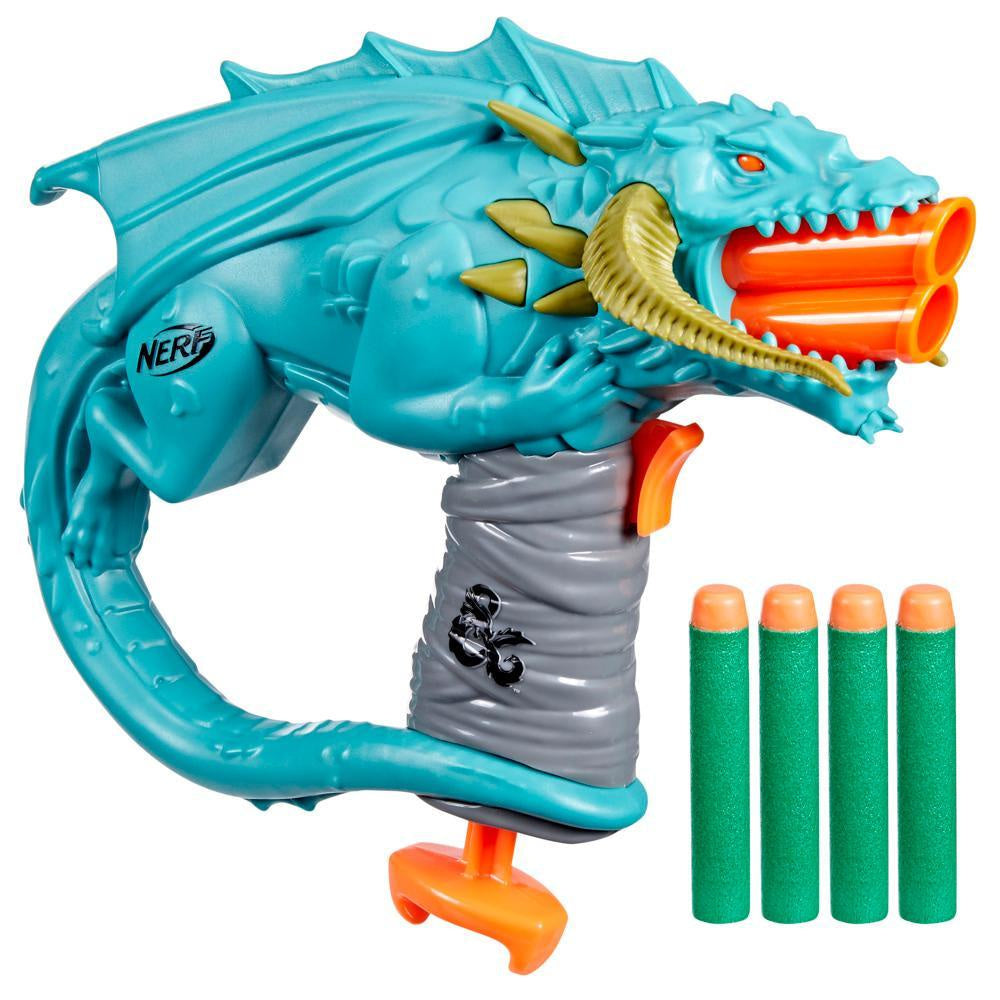 Nerf - Dungeons & Dragons Rakor Nerf Blaster And 4 Nerf Elite 2.0 Darts