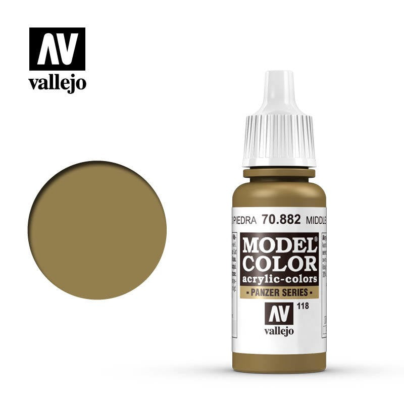 VALLEJO MODEL COLOR MIDDLESTONE 17ML AV70882