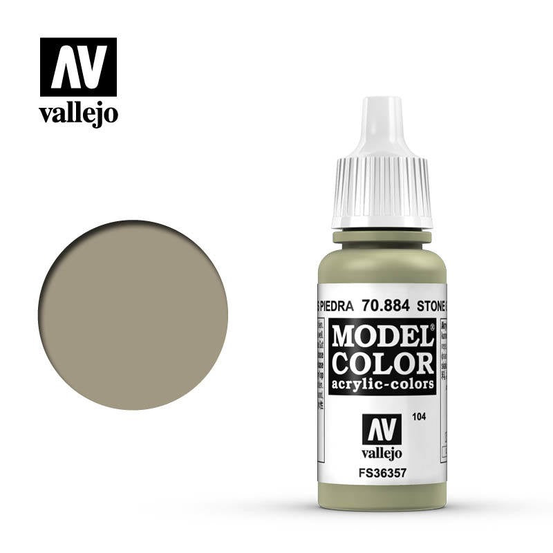 VALLEJO MODEL COLOR STONE GREY 17ML AV70884