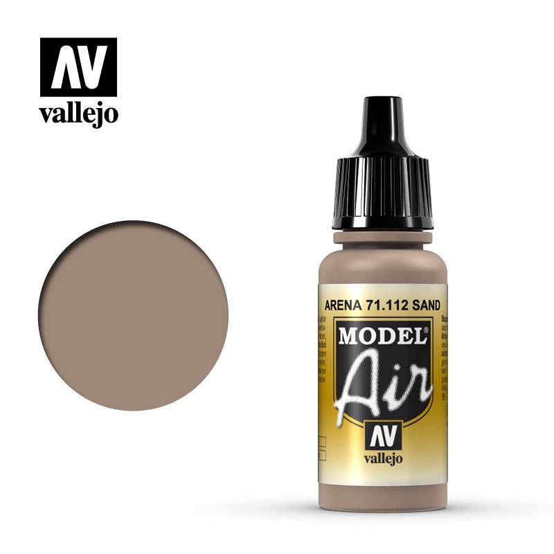 VALLEJO MODEL AIR ACRYLIC PAINT USWW1I SAND 71112