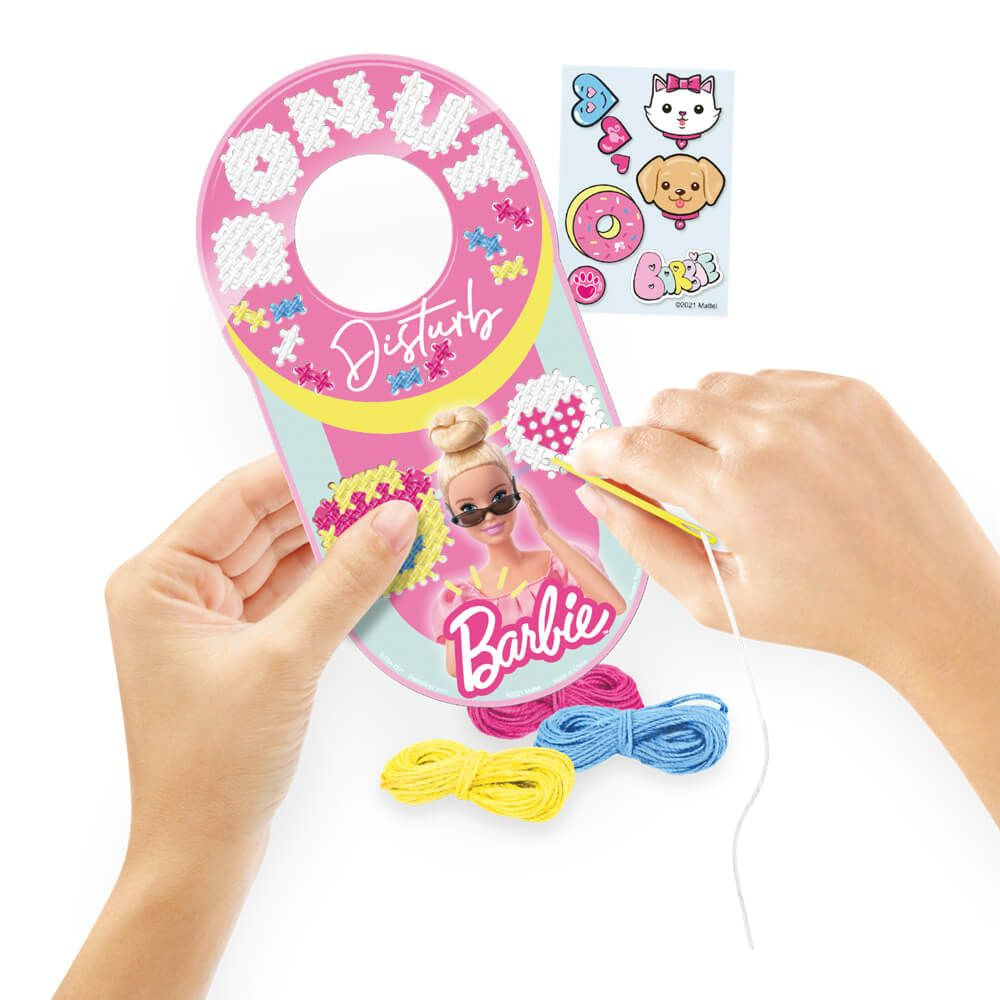Barbie - Make Your Own Cross-stitch Door Hanger