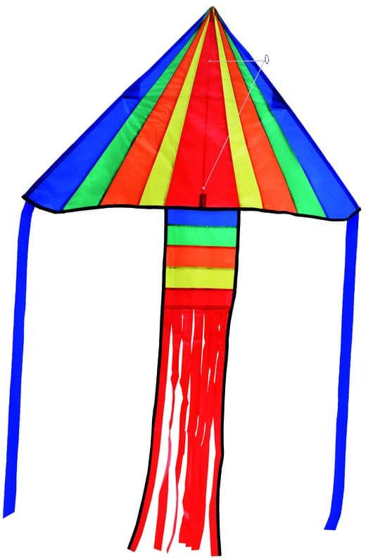 Brookite - Rainbow Delta Kite