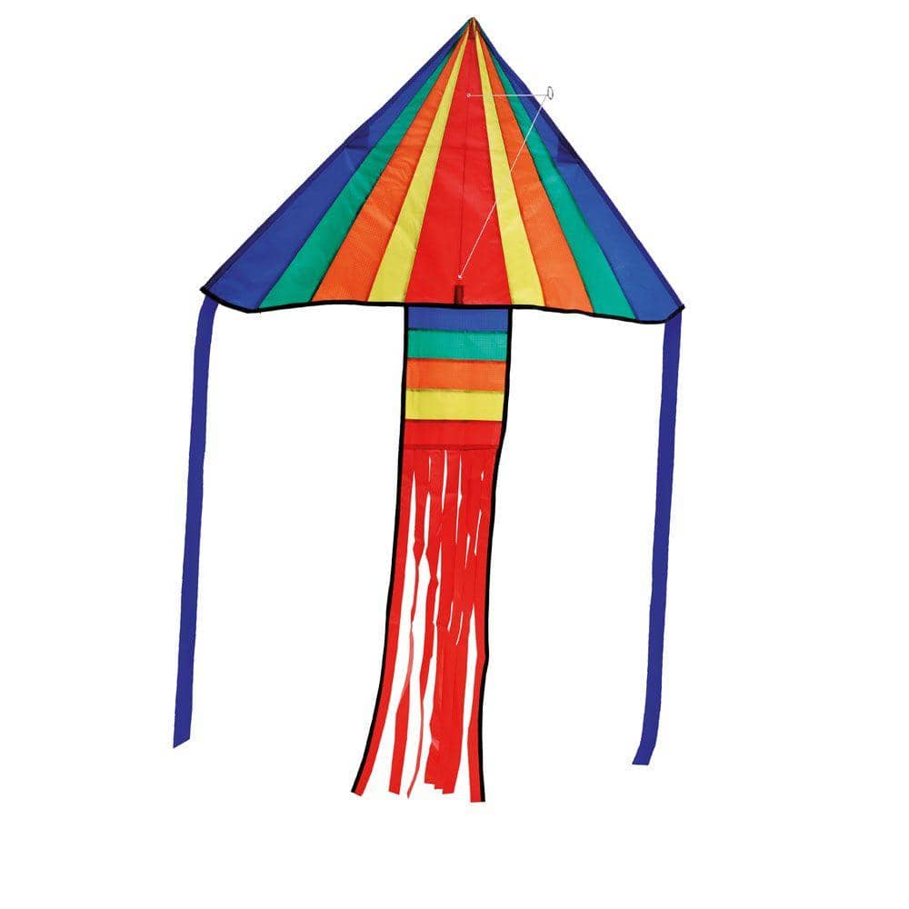 Brookite - Rainbow Delta Kite