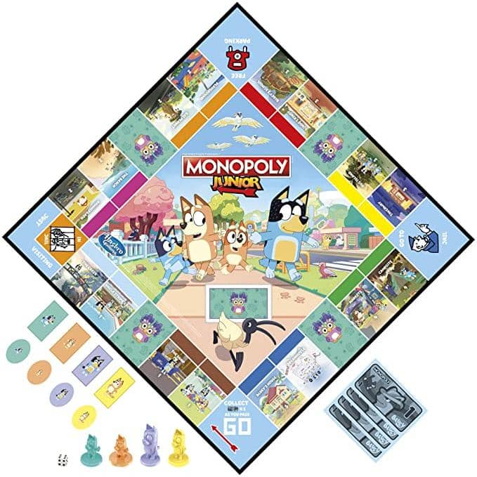 Hasbro - Monopoly Junior Bluey Edition