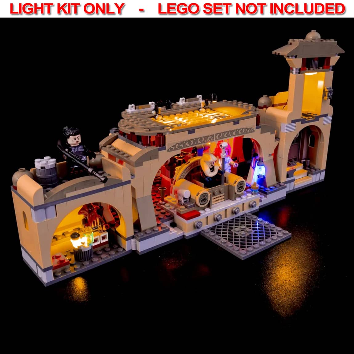 Light My Bricks - LIGHT KIT for LEGO® Boba Fett's Throne Room 75326