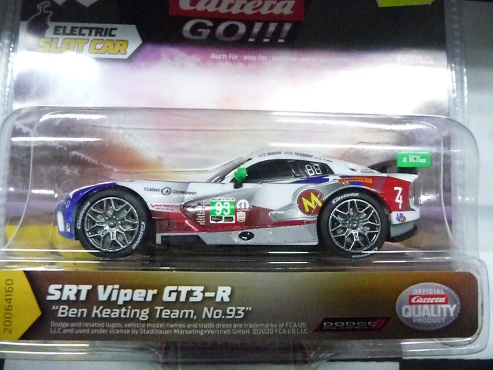 CARRERA - GO SRT VIPER GT-3 BEN KEATING TEAM