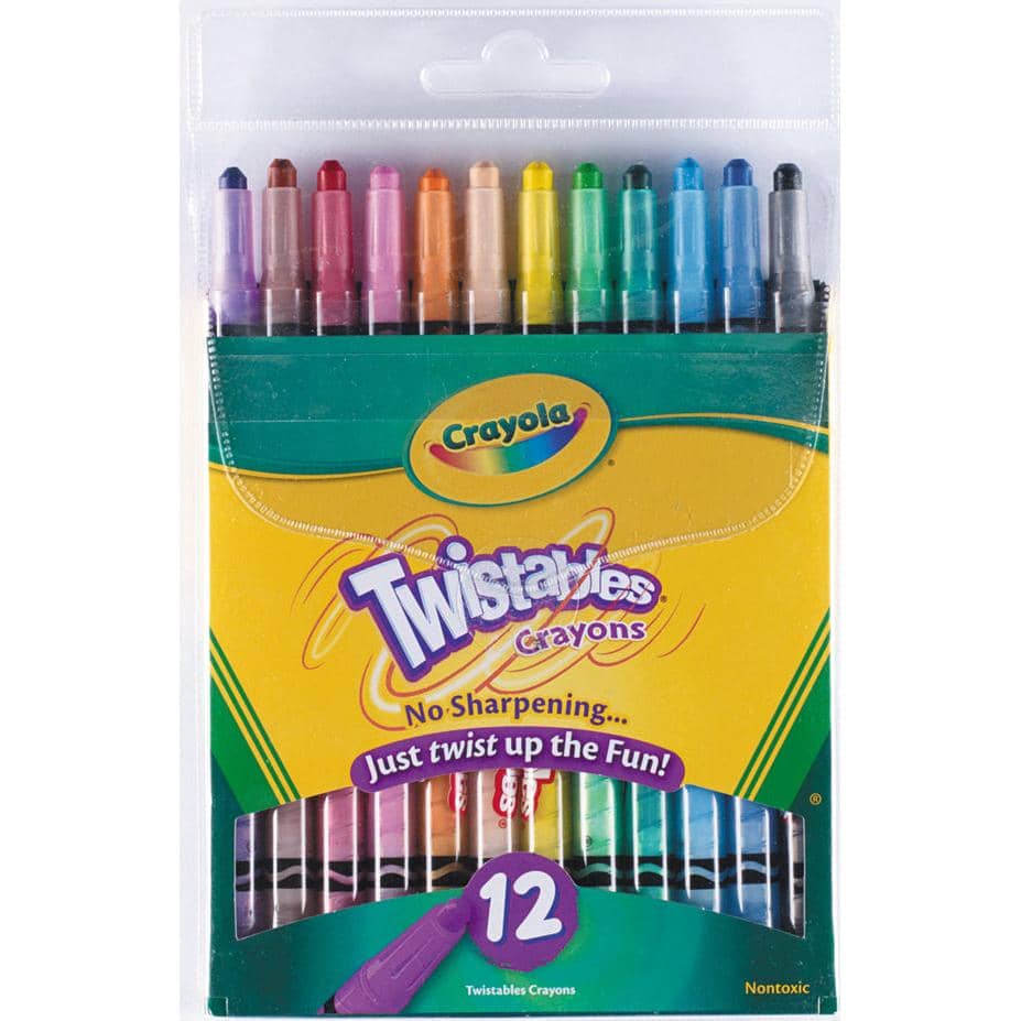 Crayola - Twistables Crayons 12 Pack