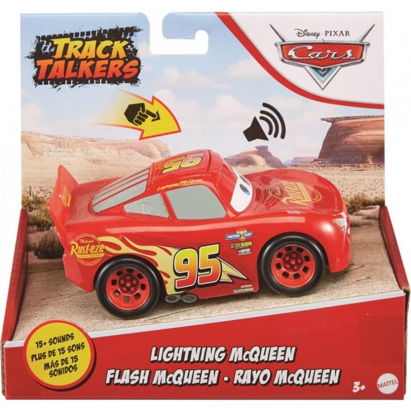 Disney - Cars Track Talkers Lightning Mcqueen