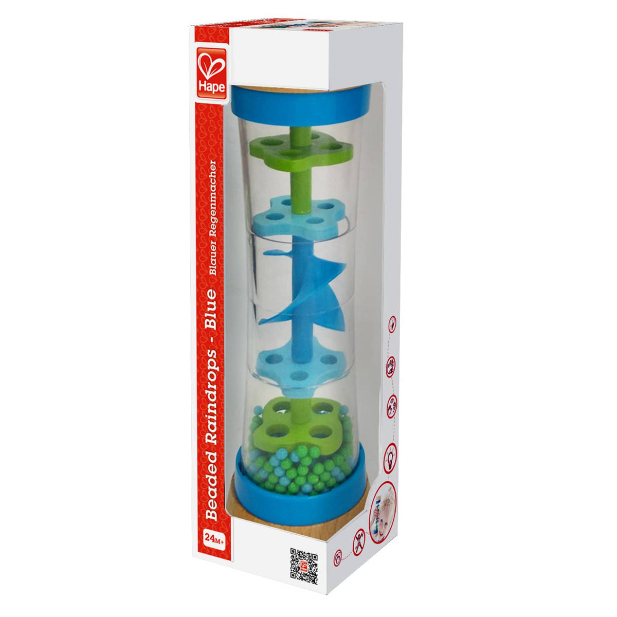 Hape - Beaded Raindrops Blue