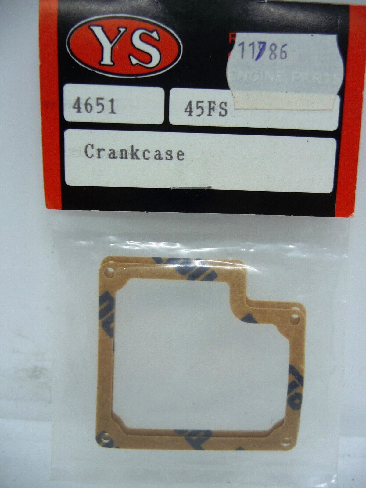 F1384 YS ENGINES PART AIRCHAMBER GASKET 120AC