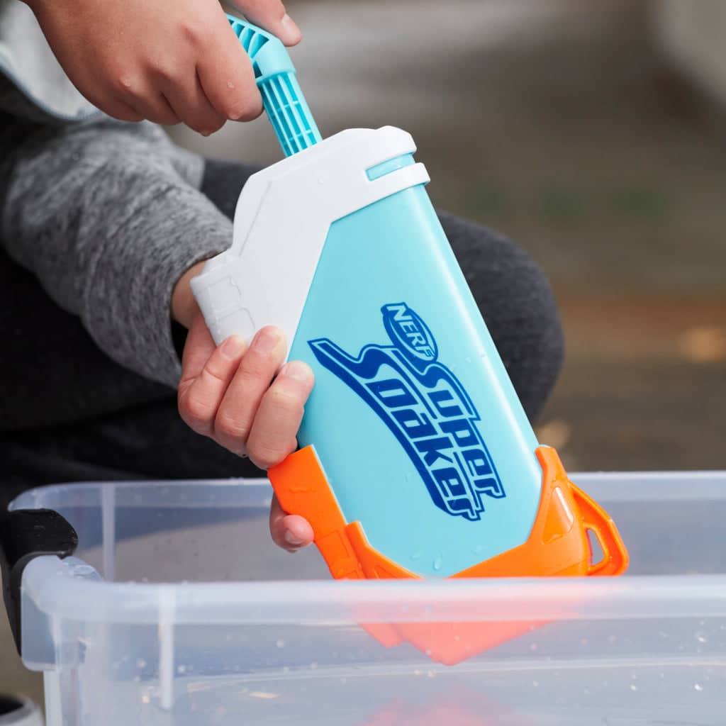 Nerf - Super Soaker Torrent Water Blaster Pump To Fire A Flooding Blast Of Water Outdoor Water-blasting Fun