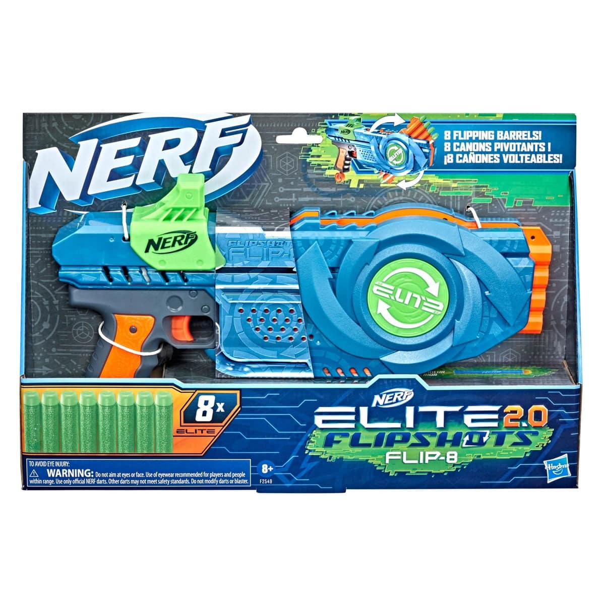 Nerf - Elite 2.0 Flip 8