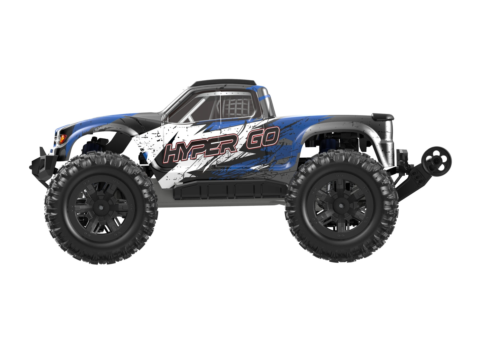 MJX - 1:16 RTR BRUSHED RC MONSTER TRUCK (BLUE) WITH GPS