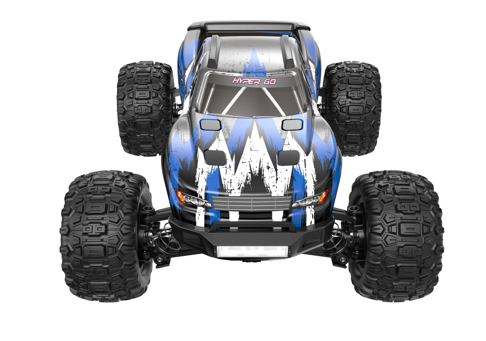 MJX - 1:16 RTR BRUSHED RC MONSTER TRUCK (BLUE) WITH GPS