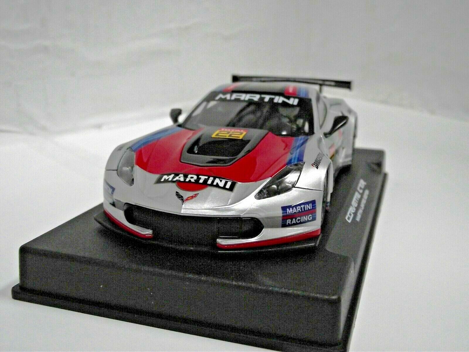 NSR - 1:32 0160AW CORVETTE C7R MARTINI RACING GREY NO.22 SLOT CAR ALSO SUITS SCALEXTRIC/CARRERA