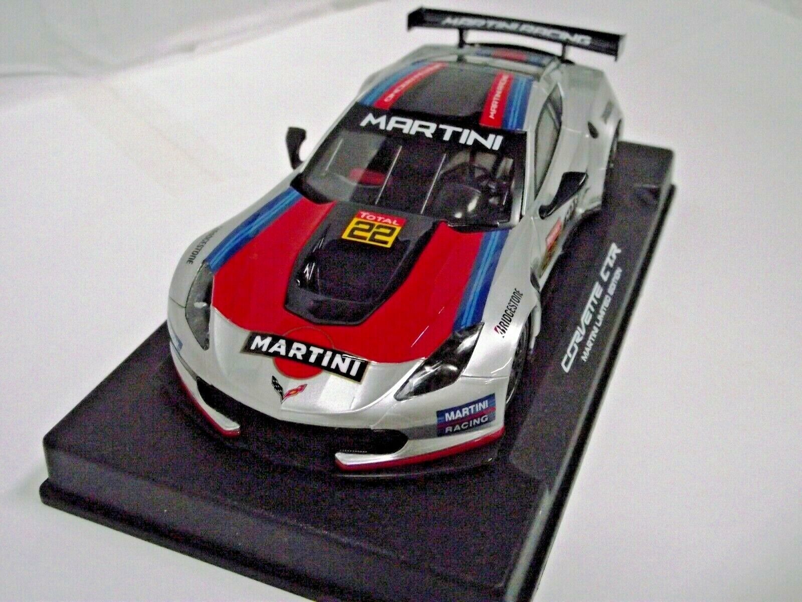 NSR - 1:32 0160AW CORVETTE C7R MARTINI RACING GREY NO.22 SLOT CAR ALSO SUITS SCALEXTRIC/CARRERA