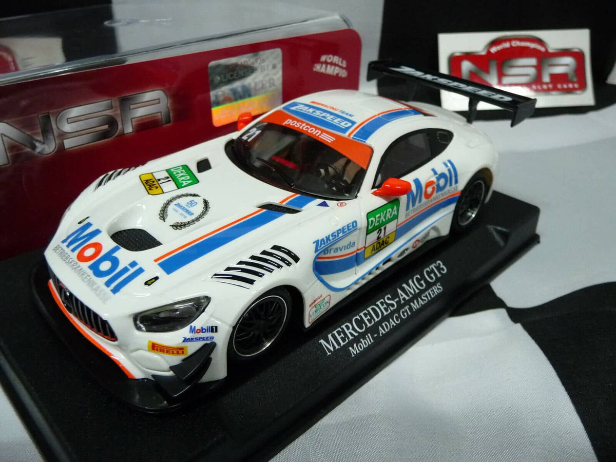 NSR - 1:32 0190AW MERCEDES-AMG GT3 MOBIL ADAC GT MASTERS NO21 SLOT CAR ALSO SUITS SCALEX/CARRERA