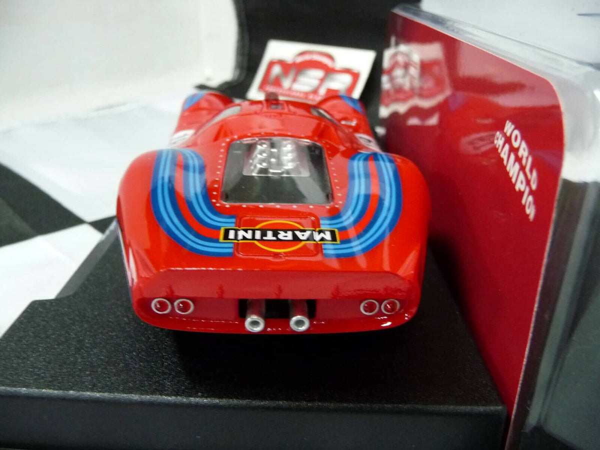 NSR - 1:32 0219SW P68 FORD MARTINI RACING RED NO.19 SLOT CAR ALSO SUITS SCALEX/CARRERA