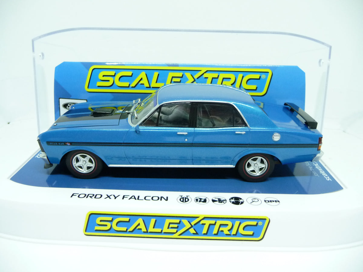 SCALEXTRIC - C4171 1:32 FORD XY FALCON - GTHO PHASE III - ELECTRIC BLUE SLOT CAR