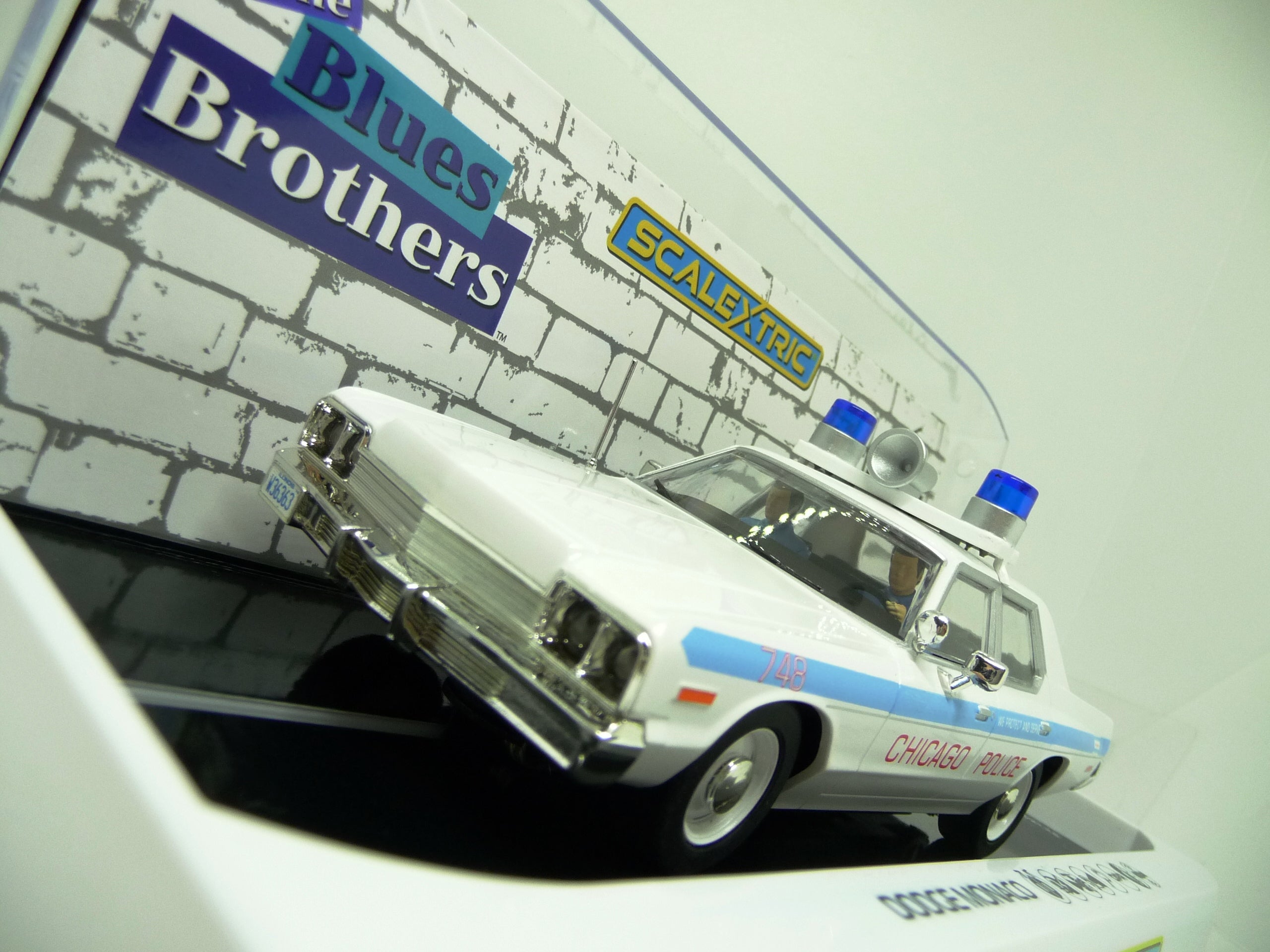SCALEXTRIC - C4407 DODGE MONACO - BLUES BROTHERS - CHICAGO POLICE