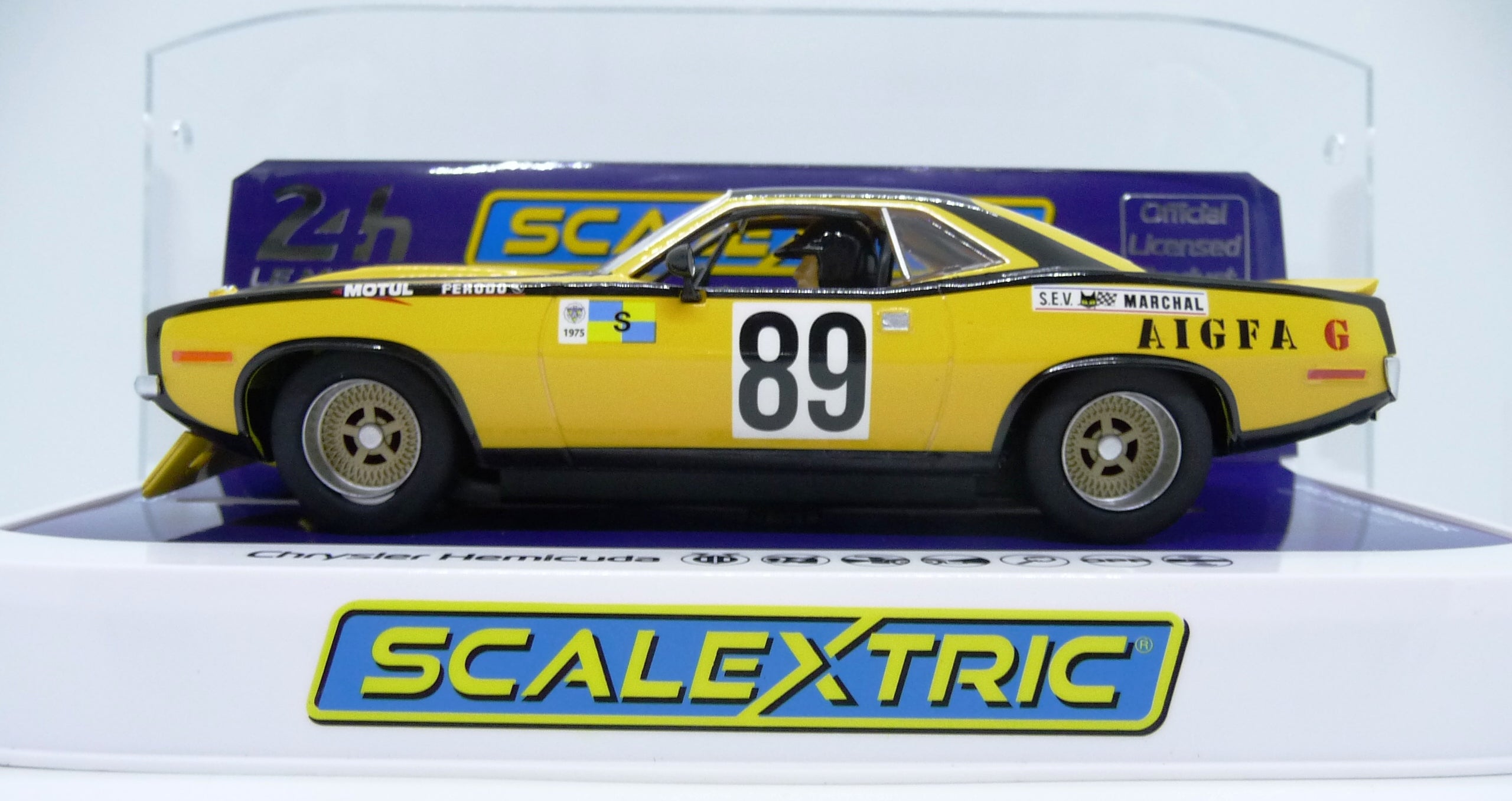 SCALEXTRIC - C4345 CHRYSLER HEMICUDA - LEMANS 1975