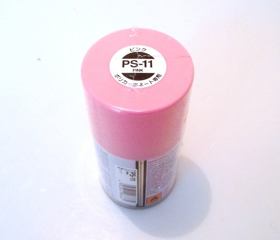 PS-11   TAMIYA POLYCARBONATE SPRAY PAINT PINK