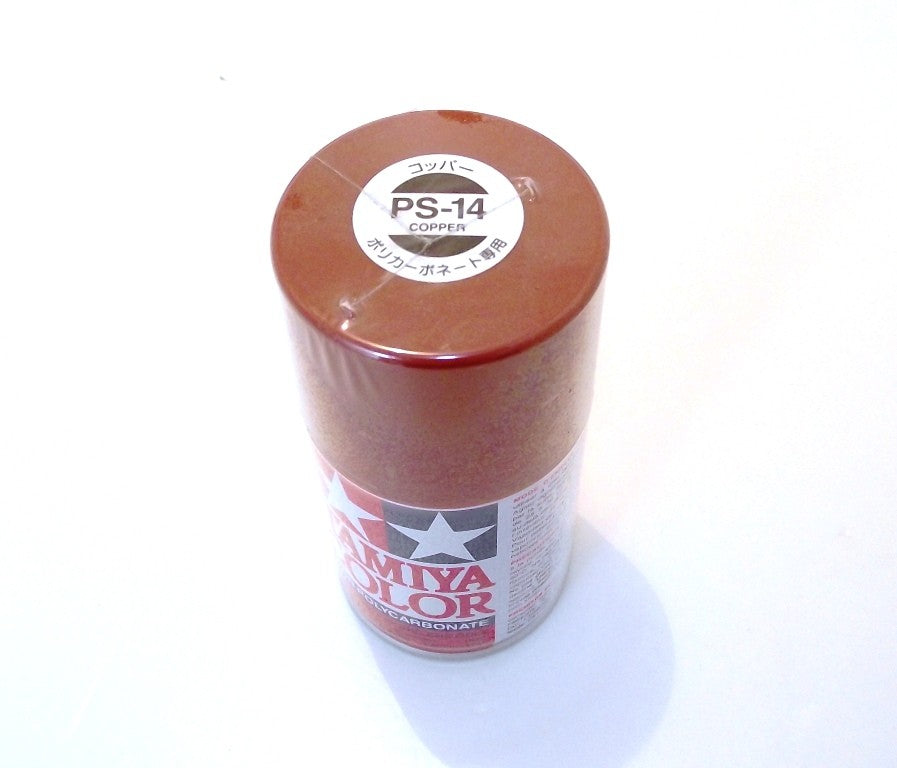 PS-14   TAMIYA POLYCARBONATE SPRAY PAINT COPPER
