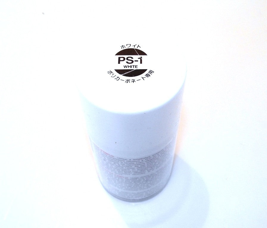 PS-1 TAMIYA POLYCARBONATE SPRAY PAINT  WHITE
