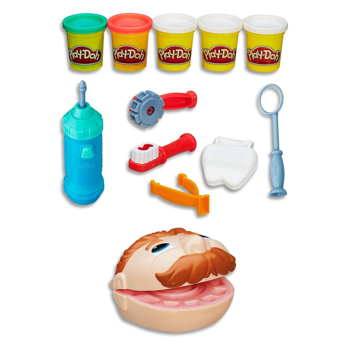 Play-Doh - Drill And Fill Classic Dentist Roll Play Set