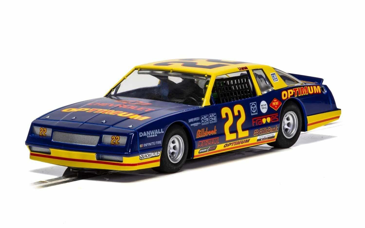 SCALEXTRIC - C4038 1:32 CHEVROLET MONTE CARLO CREEKSIDE NO22 SLOT CAR ALSO SUITS CARRERA