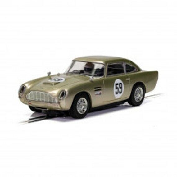 SCALEXTRIC - C4166 1:32 ASTON MARTIN DB5 WHITE GOLD SLOT CAR