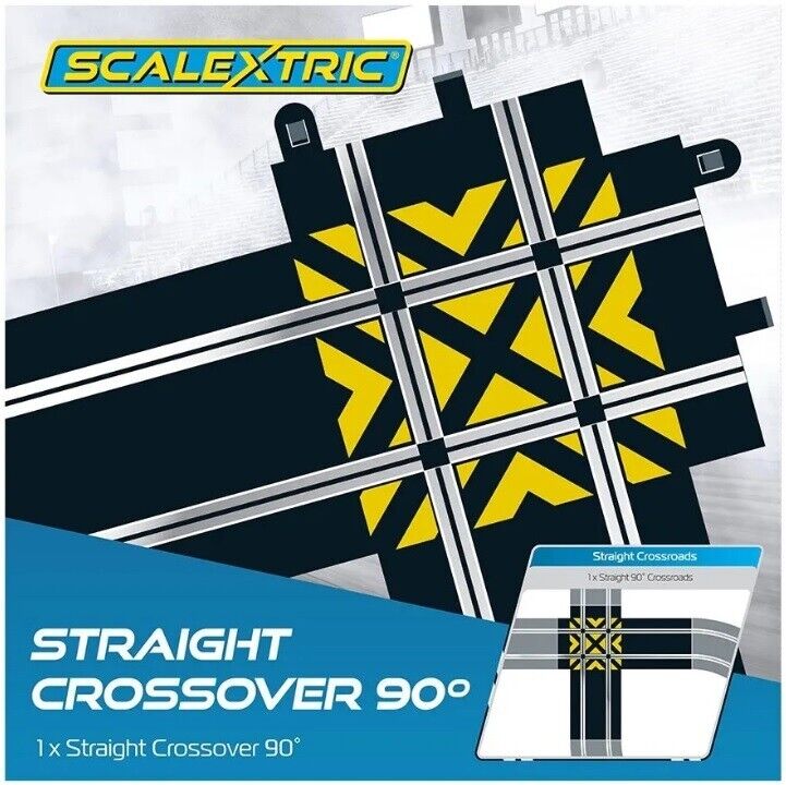 SCALEXTRIC - C8210 STRAIGHT CROSSOVER 90 DEGREE