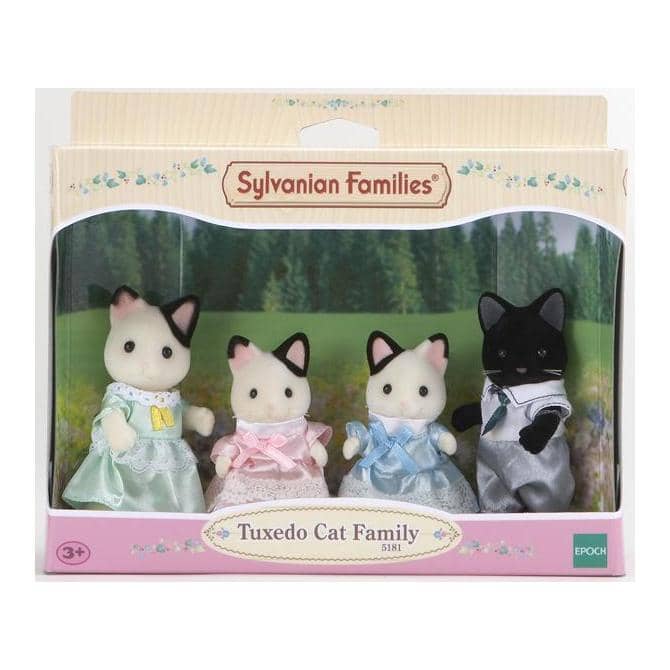 Sylvanian Families - Tuxedo Cat Family Playset
