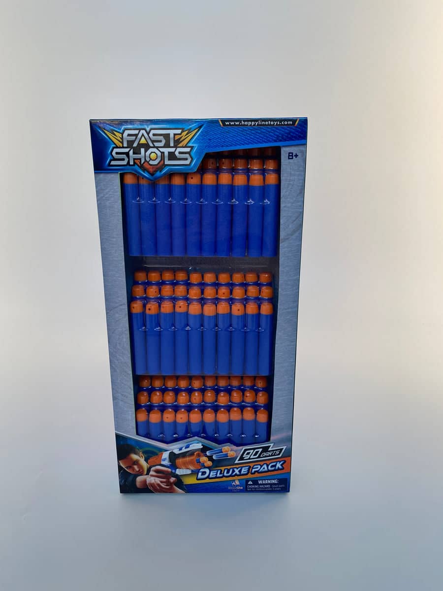Fast Shots - 90 Foam Darts Deluxe Pack