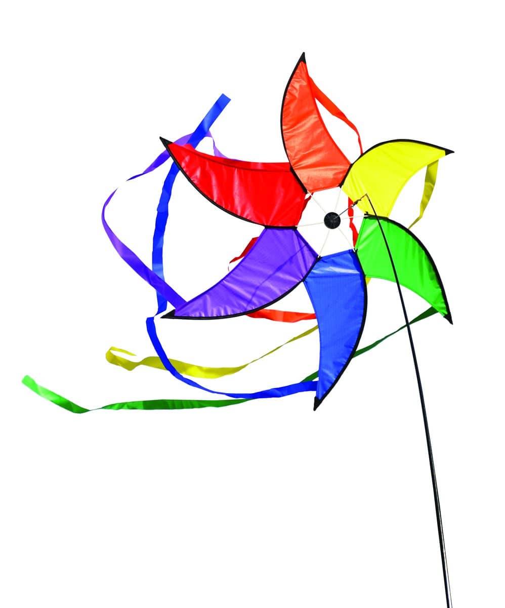Brookite - Colourfull Star Wind Spinner