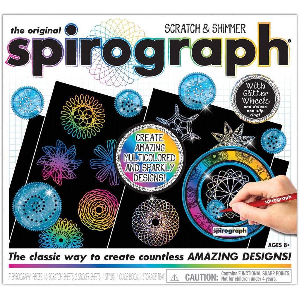 Spirograph - Scratch & Shimmer