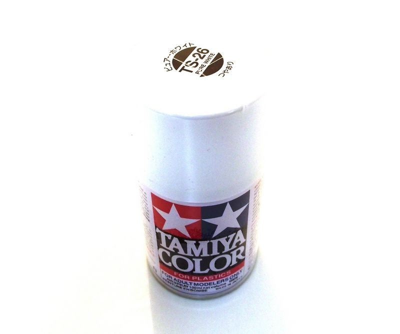 TS-26   TAMIYA ACRYLIC SPRAY PAINT  PURE WHITE