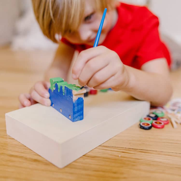 Melissa & Doug - Created By Me! Train Wooden Craft Kit
