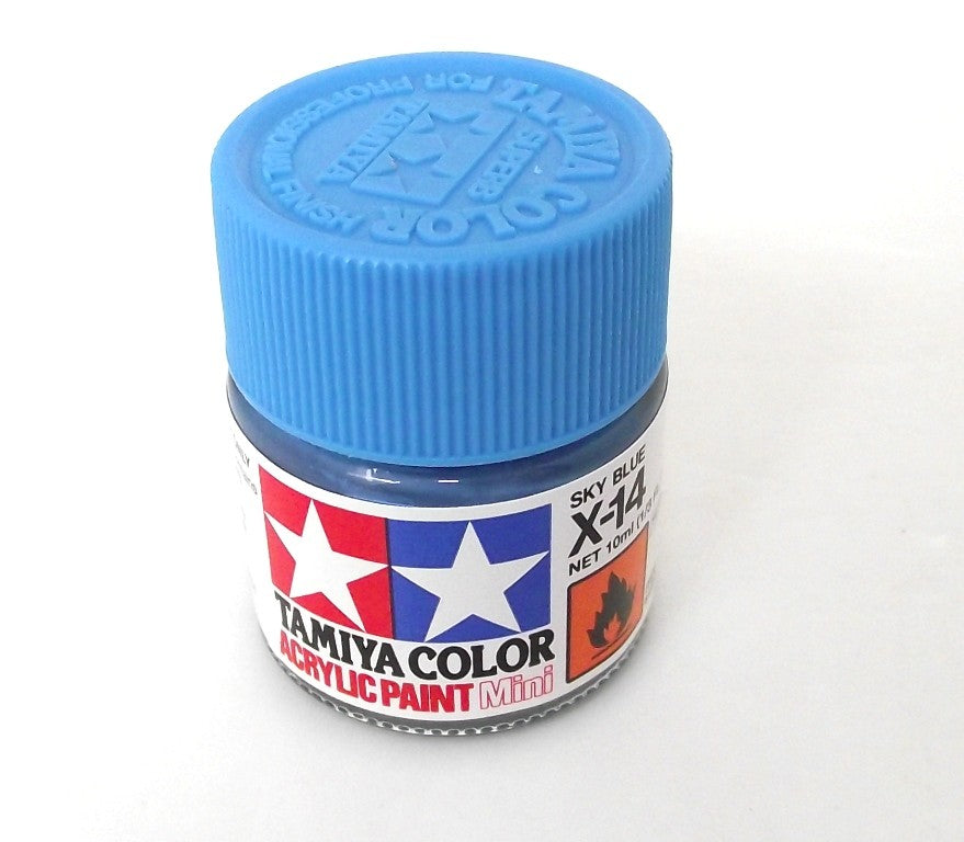 X-14   TAMIYA ACRYLIC PAINT SKY BLUE (GLOSS)