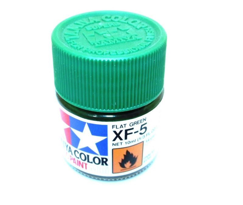 XF-5   TAMIYA ACRYLIC PAINT FLAT GREEN