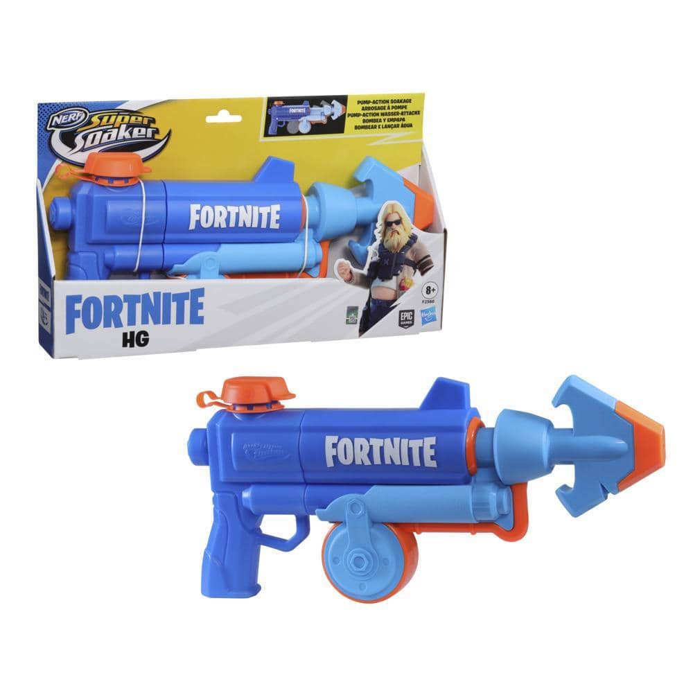 Nerf - Super Soaker Fortnite Hg Water Blaster Pump-action Soakage Hasbro