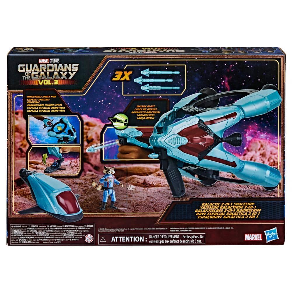 Marvel - Gardians Of The Galaxy Vol 3 Hasbro - Vehicle & Figure
