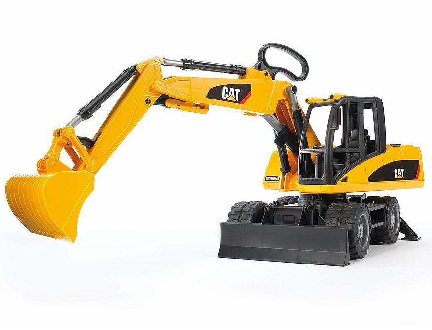 Bruder - CAT® Wheel Excavator - Bruder Construction
